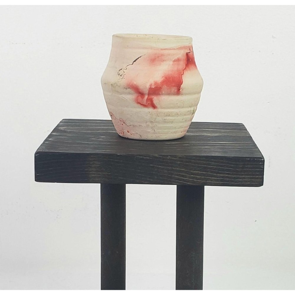 Nemadji Pottery 2 3/8" Stunning Small Vase - Picture 4 of 6